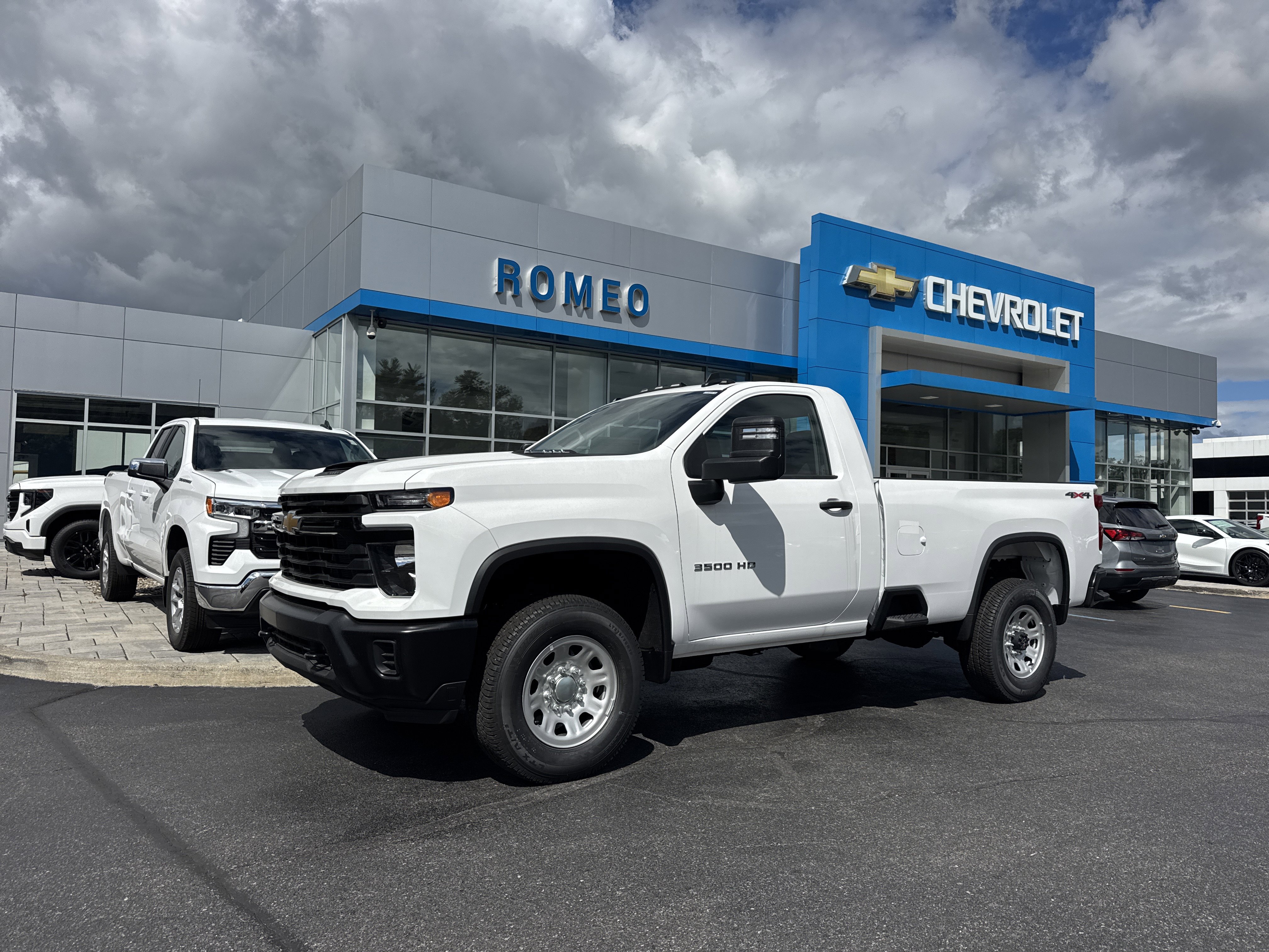 New 2025 Chevrolet Silverado 3500 W/T w/ Snow Plow Prep/Camper Package