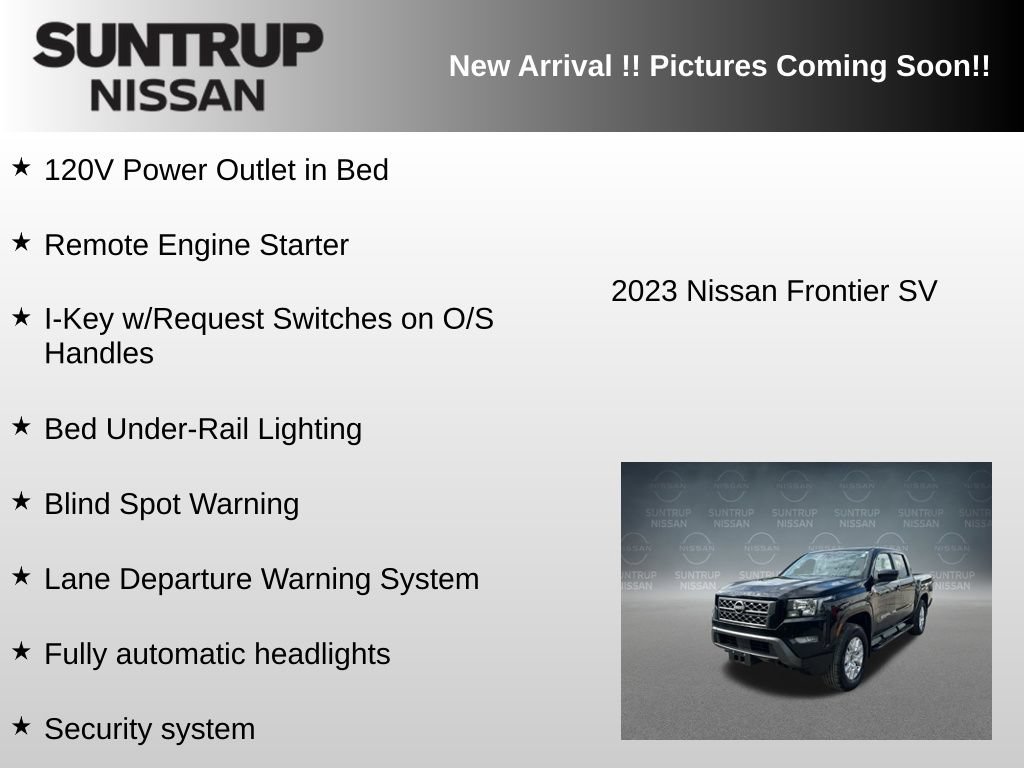 Used 2023 Nissan Frontier SV w/ SV Convenience Package AWD/4WD image 12