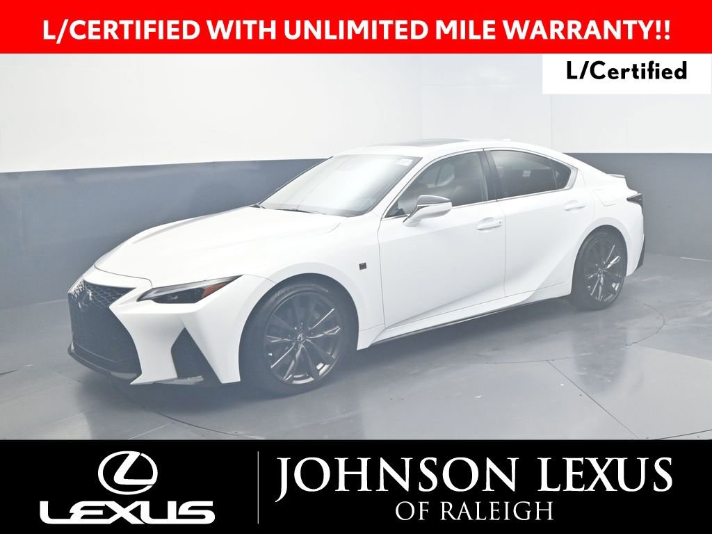 Used 2024 Lexus IS 350 F Sport w/ Accessory Package