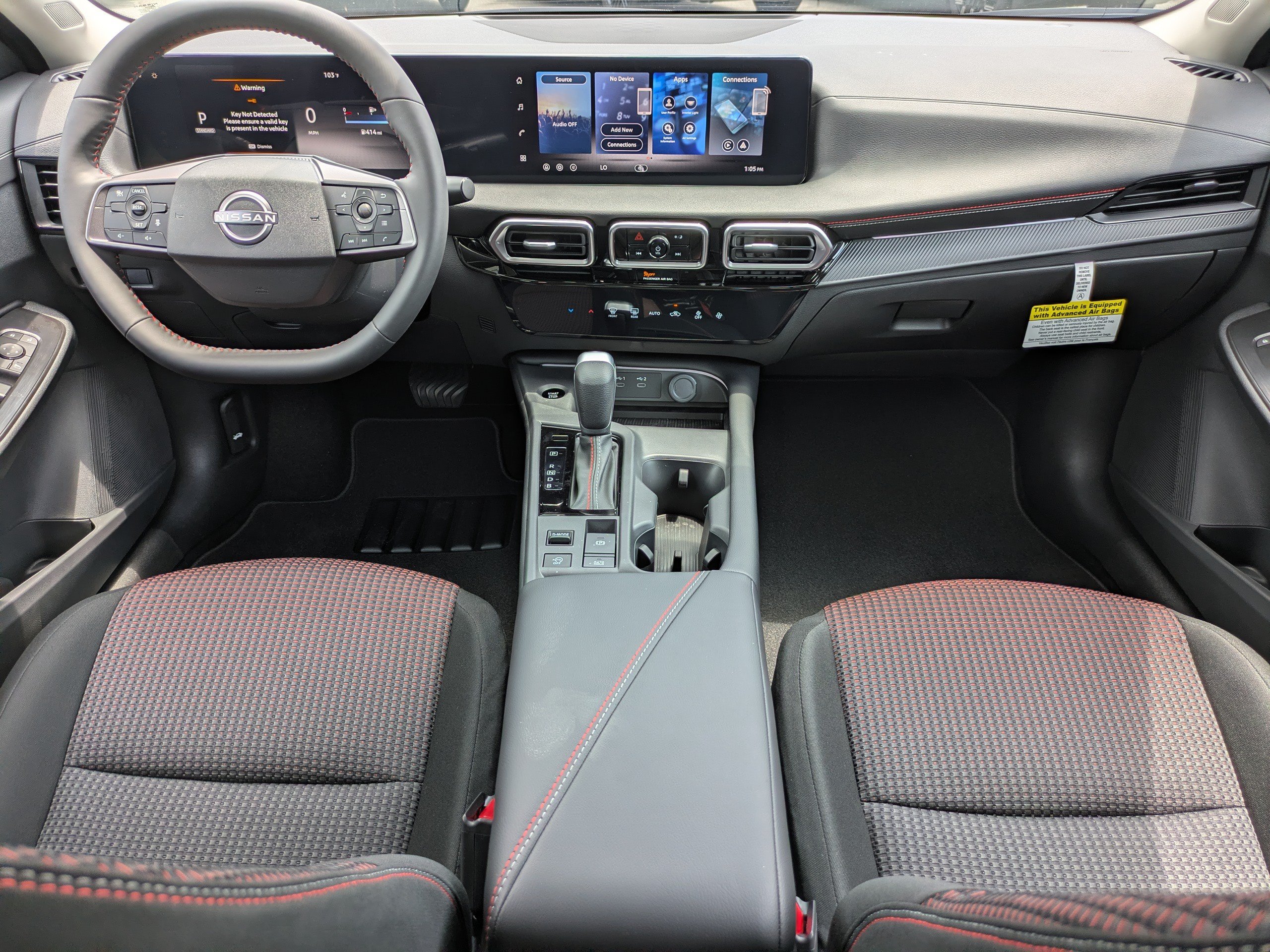 New 2026 Nissan Sentra SR w/ Floor Mat Package FWD image 15
