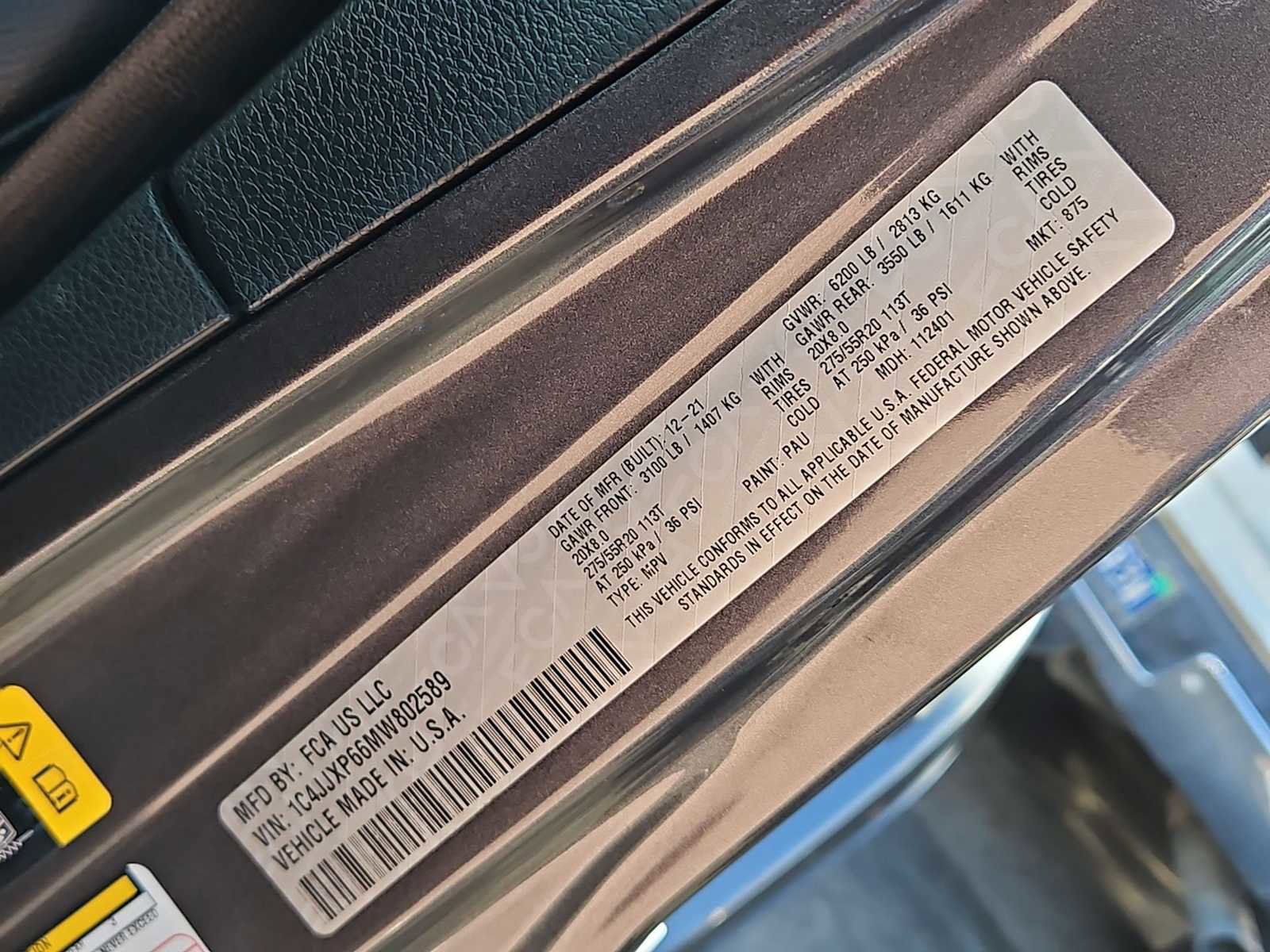 Used 2021 Jeep Wrangler Unlimited Sahara w/ Cold Weather Group image 34