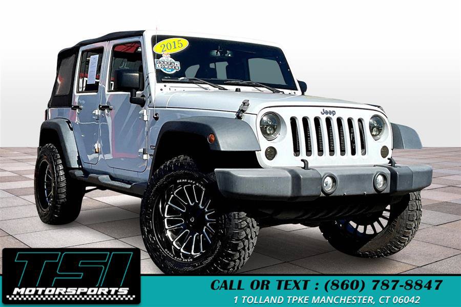 Used 2015 Jeep Wrangler Unlimited Sport w/ Quick Order Package 24S AWD/4WD image 12