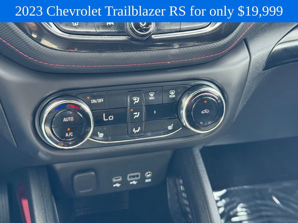 Used 2023 Chevrolet TrailBlazer RS w/ Convenience Package FWD image 20