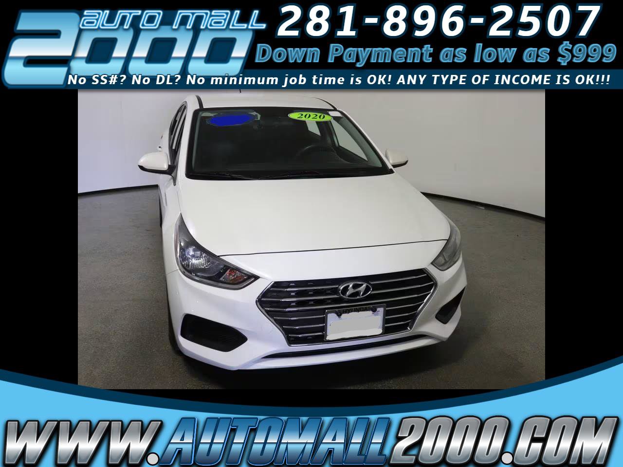 Used 2020 Hyundai Accent SEL image 1