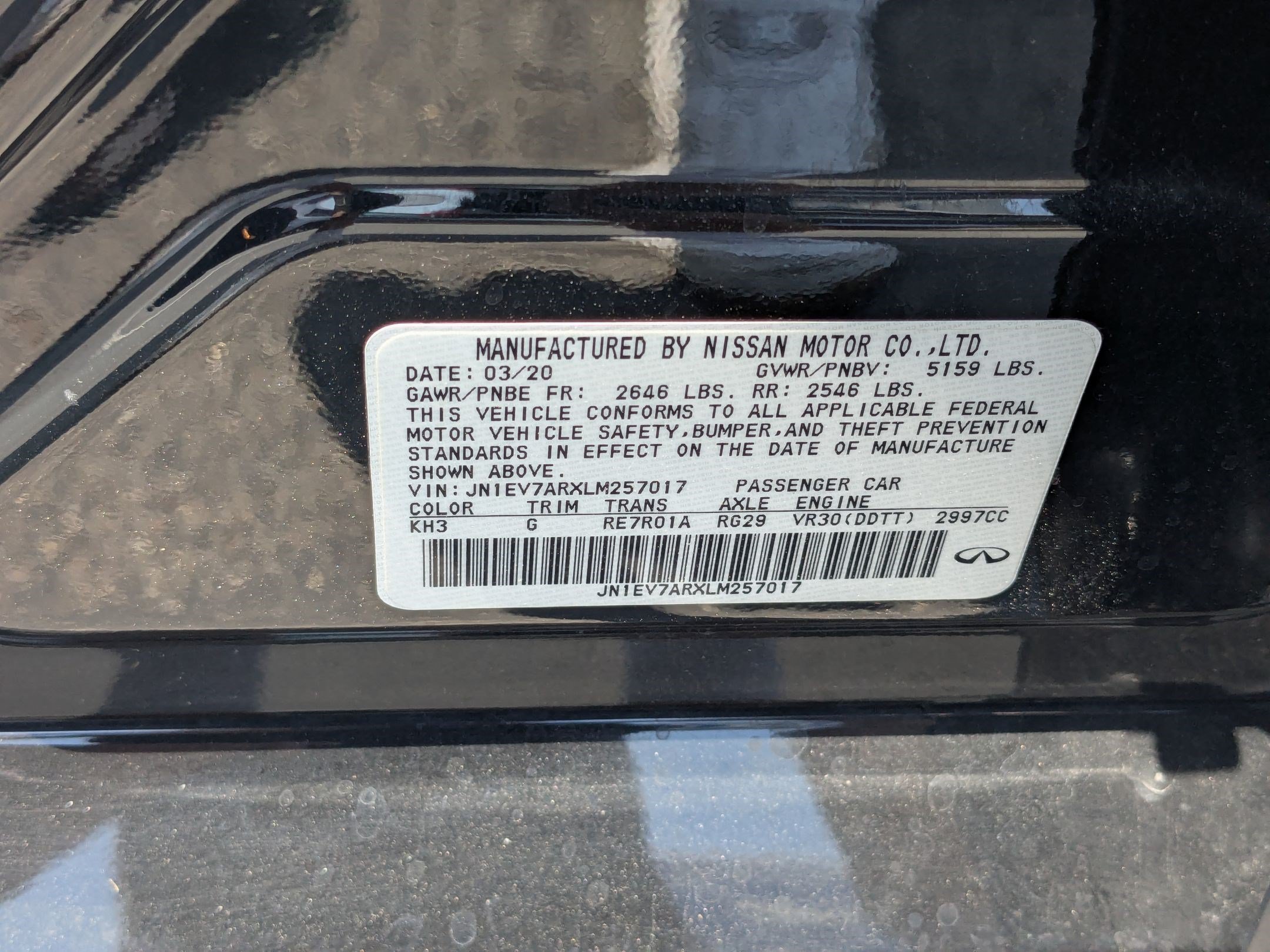 Used 2020 INFINITI Q50 Luxe AWD/4WD image 31