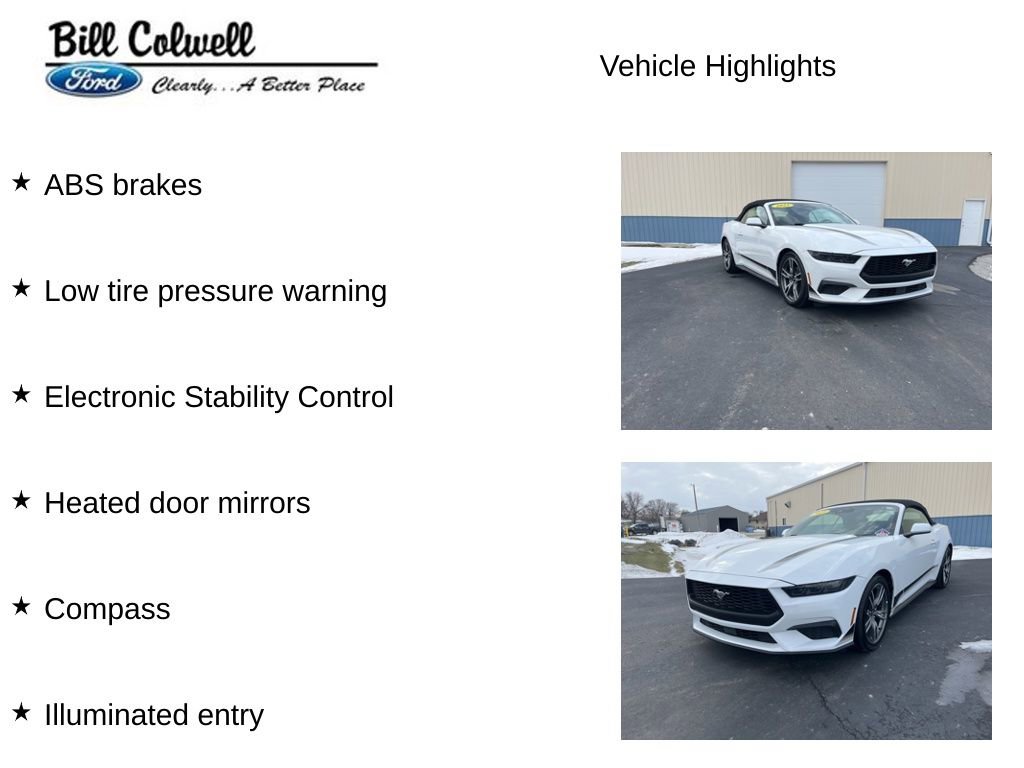 Used 2025 Ford Mustang Premium w/ Wheel & Stripe Package image 22
