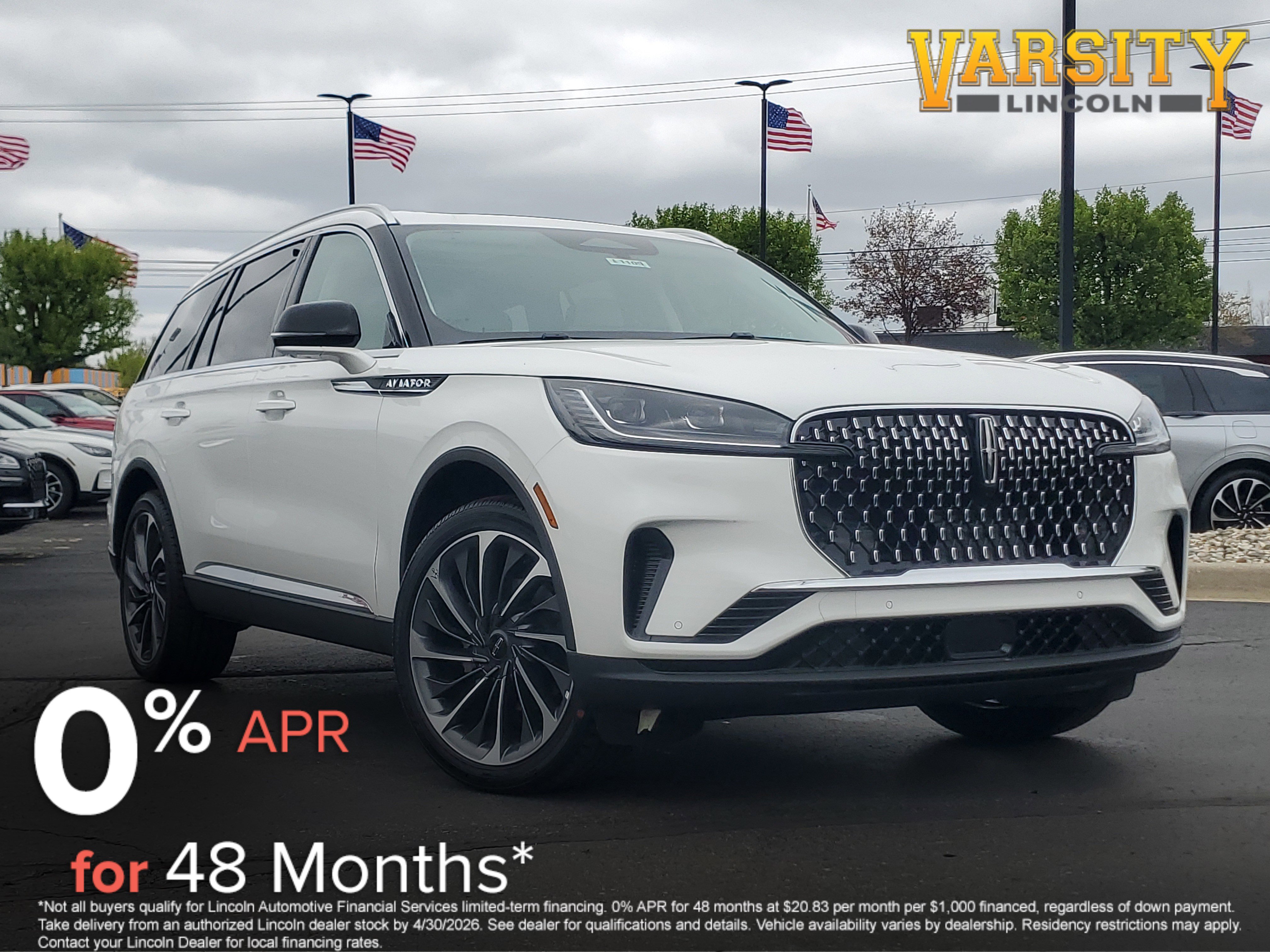 New 2026 Lincoln Aviator Reserve AWD/4WD image 1