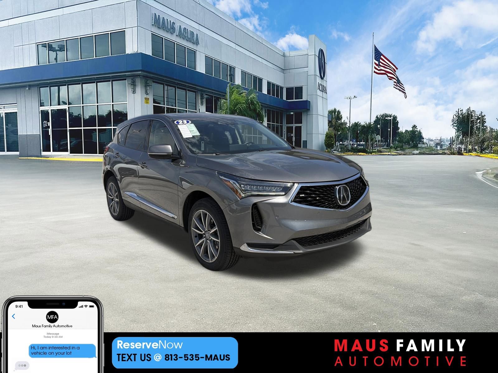 Used 2023 Acura RDX w/ Technology Package FWD image 1