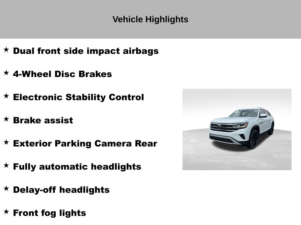 Used 2022 Volkswagen Atlas Cross Sport SE AWD/4WD image 36