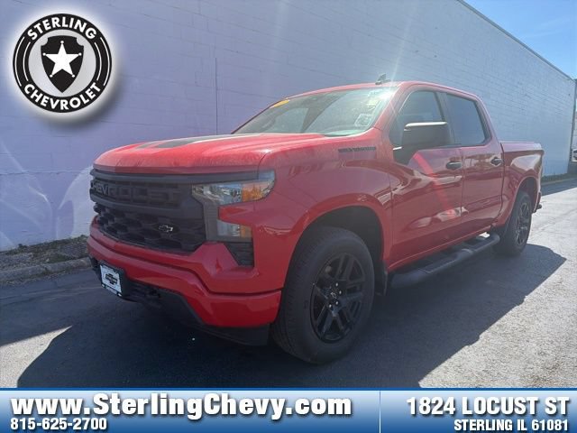 Certified 2023 Chevrolet Silverado 1500 Custom w/ Rally Edition AWD/4WD image 1