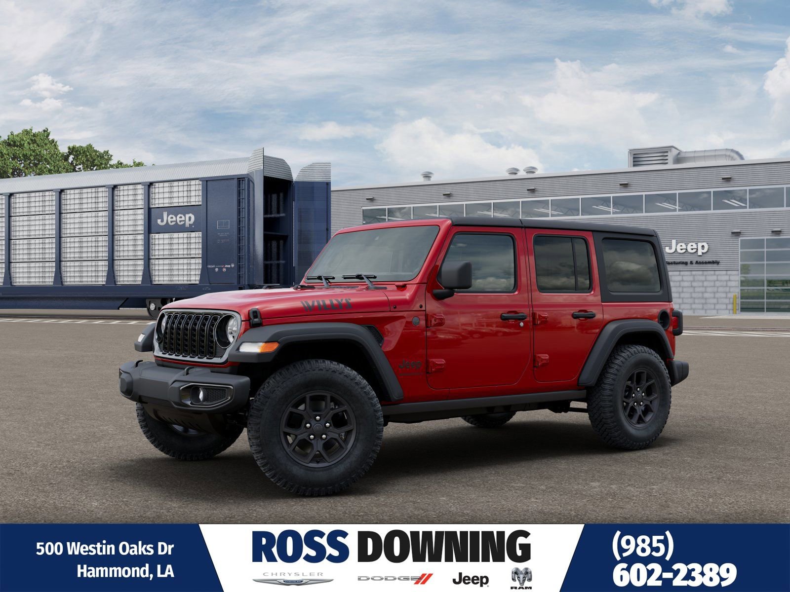 New 2026 Jeep Wrangler Willys image 1