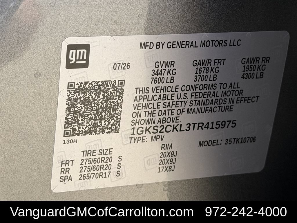 New 2026 GMC Yukon AT4 w/ AT4 Premium Plus Package AWD/4WD image 27