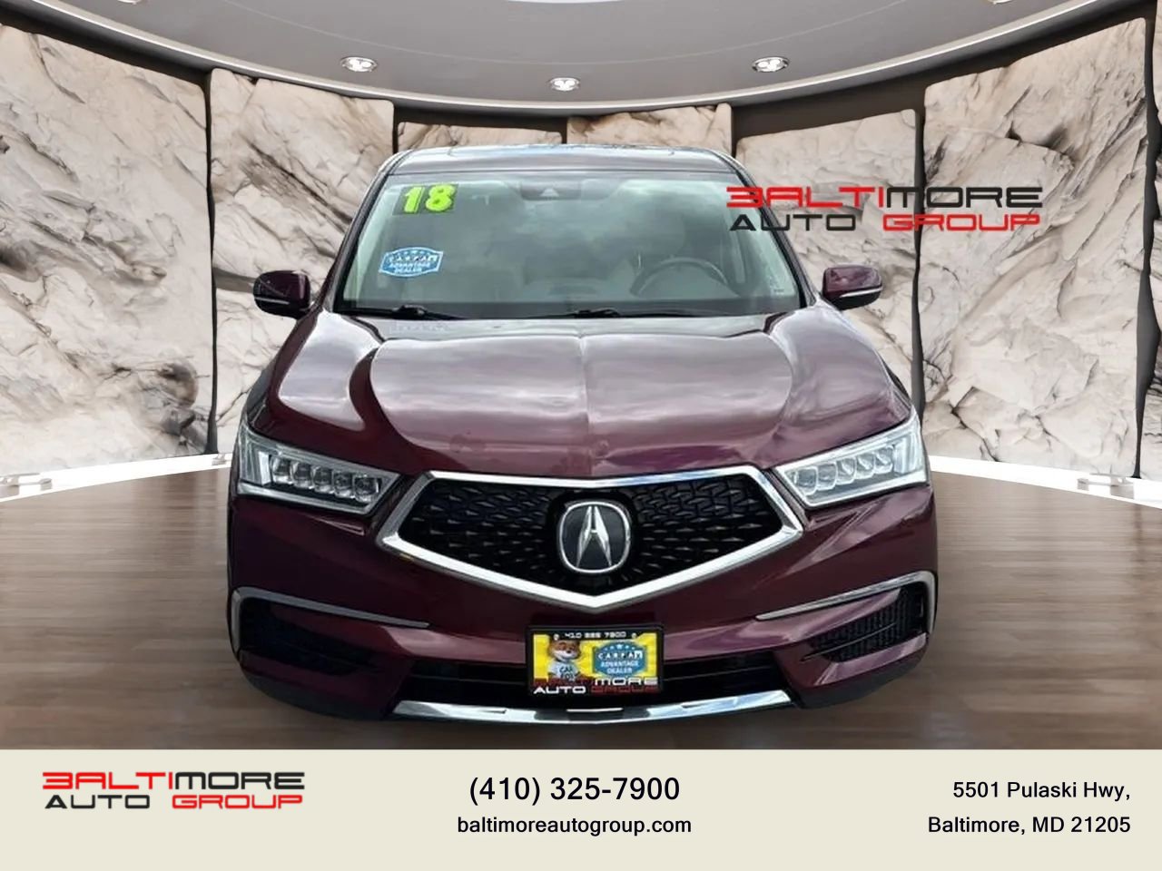 Used 2018 Acura MDX SH-AWD image 2