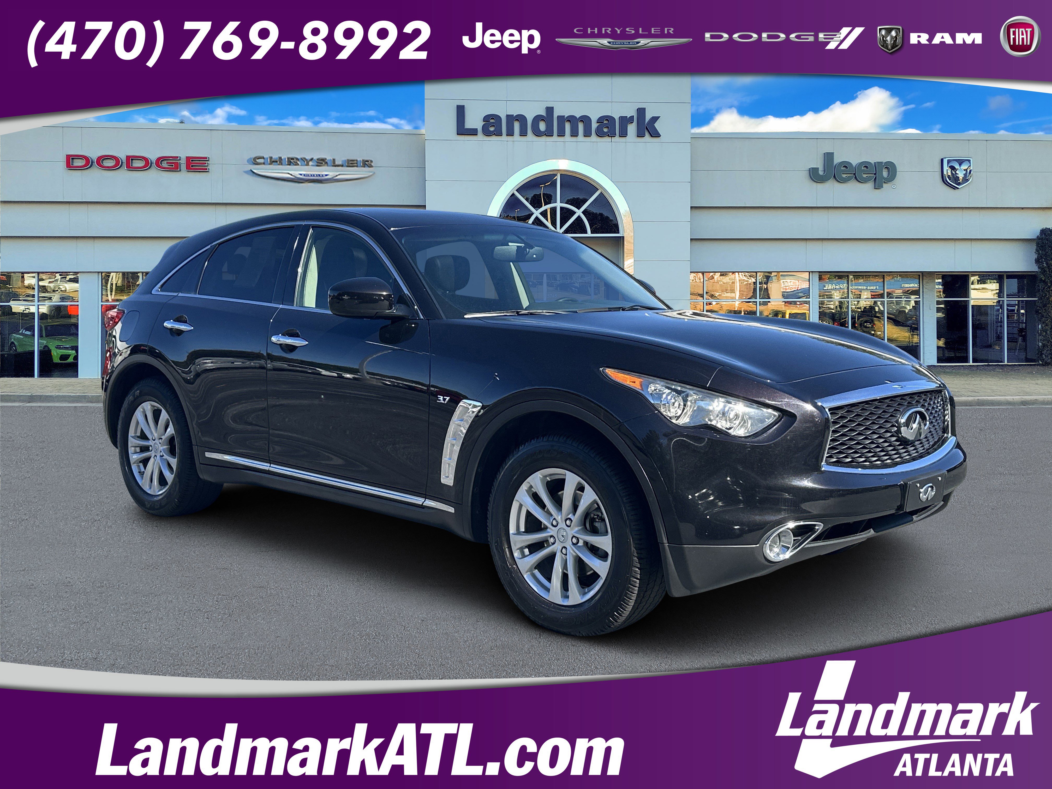Used 2017 INFINITI QX70 AWD