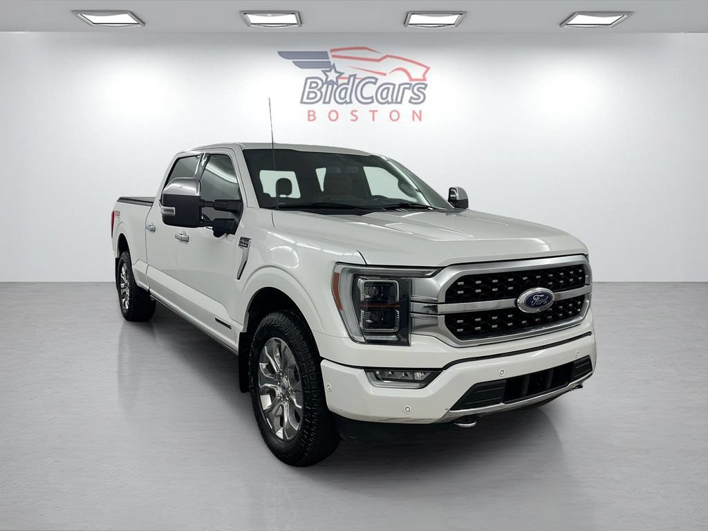 Used 2021 Ford F150 Platinum w/ Max Trailer Tow Package AWD/4WD image 3