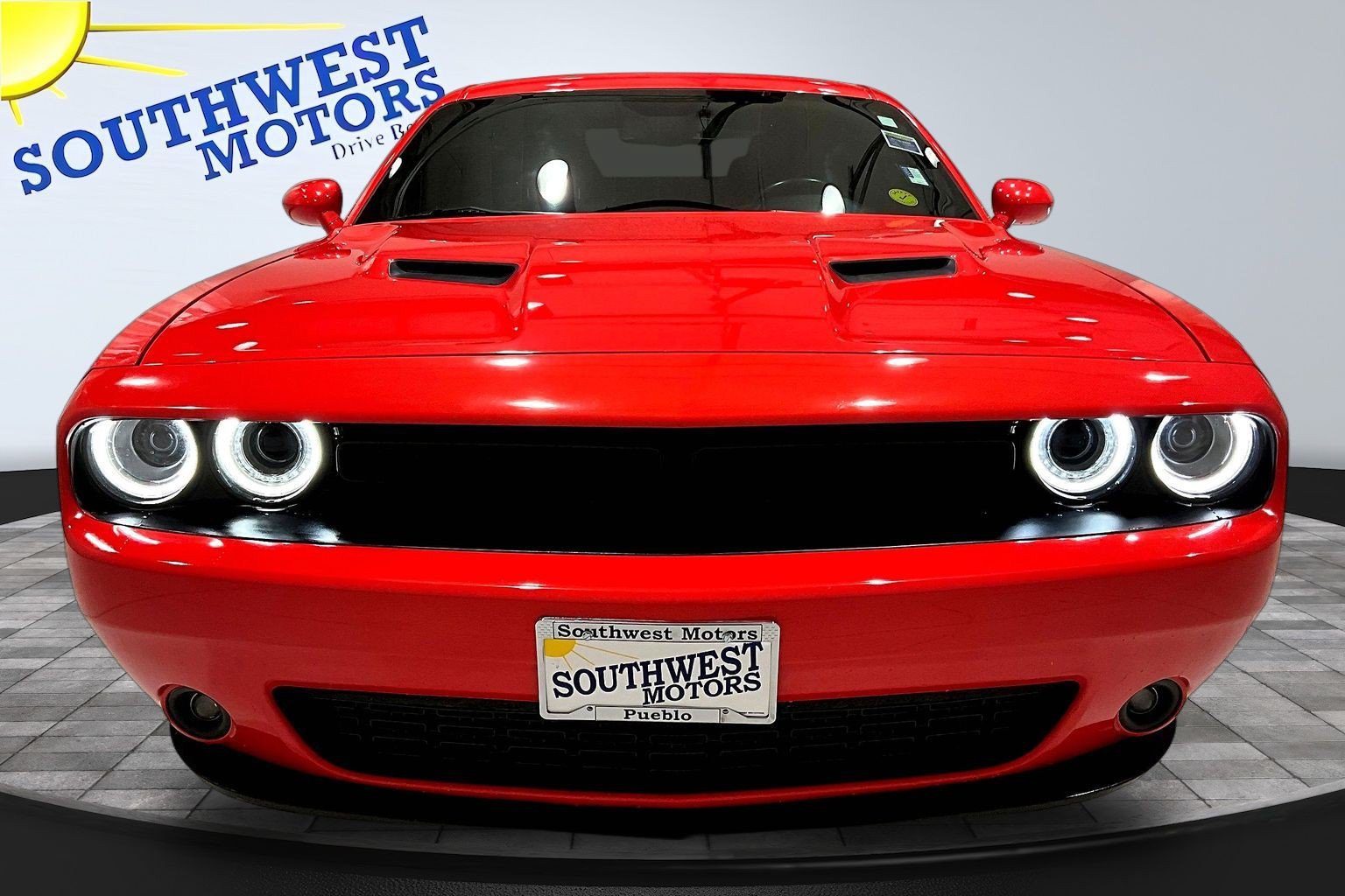 Used 2023 Dodge Challenger SXT w/ Blacktop Package RWD image 2