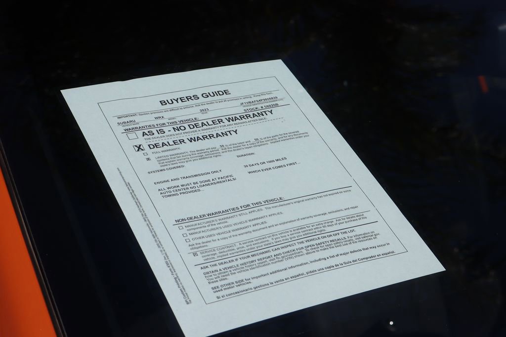 Used 2023 Subaru WRX Premium image 49