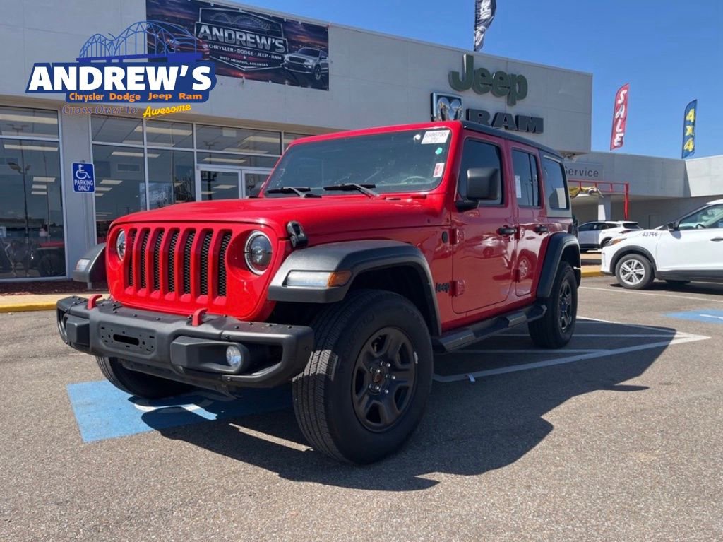 Used 2019 Jeep Wrangler Unlimited Sport image 1