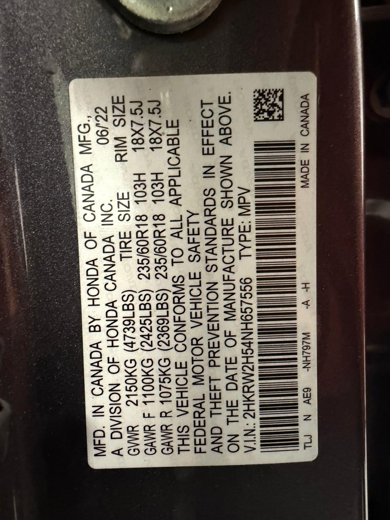 Used 2022 Honda CR-V EX image 55