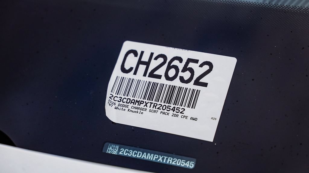 New 2026 Dodge Charger Scat Pack AWD/4WD image 33