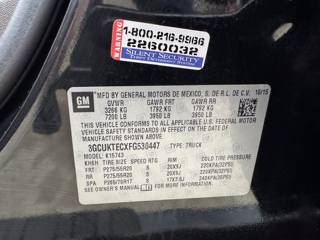 Used 2015 Chevrolet Silverado 1500 High Country w/ High Country Premium Package AWD/4WD image 32