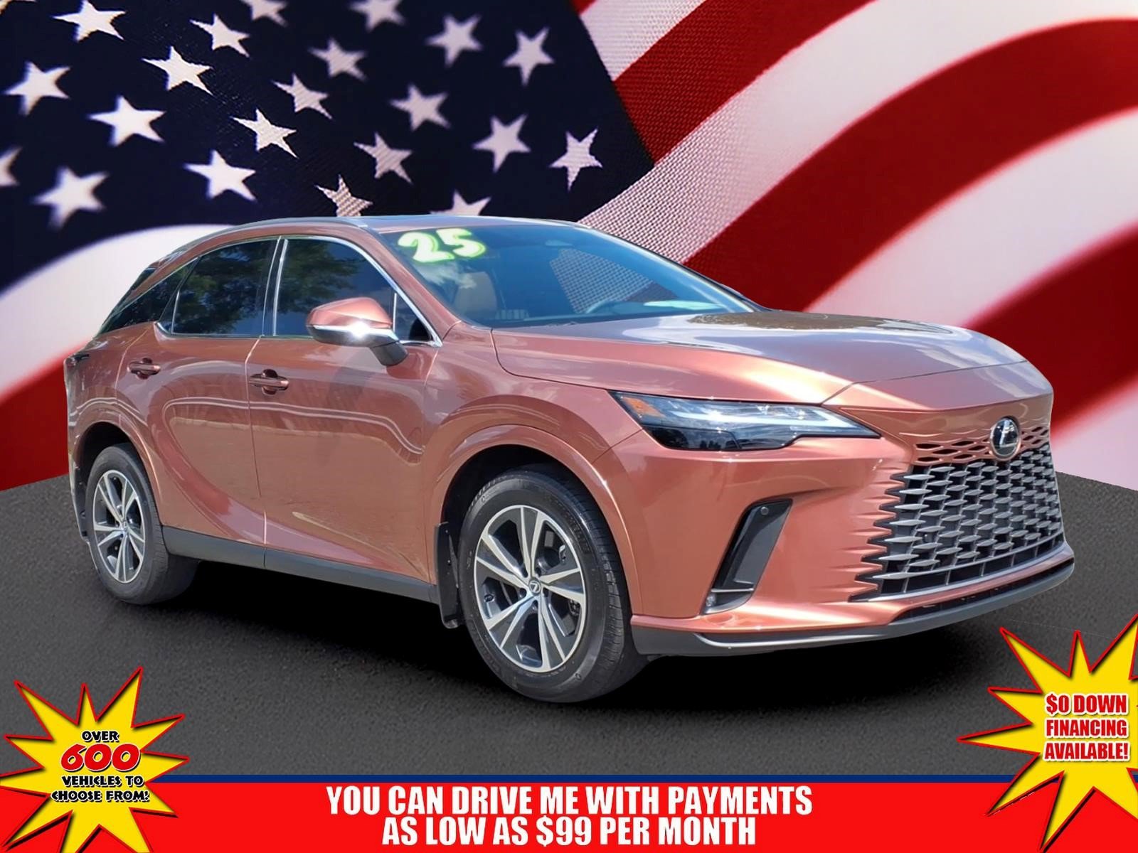Certified 2025 Lexus RX 350 Premium w/ Accessory Package