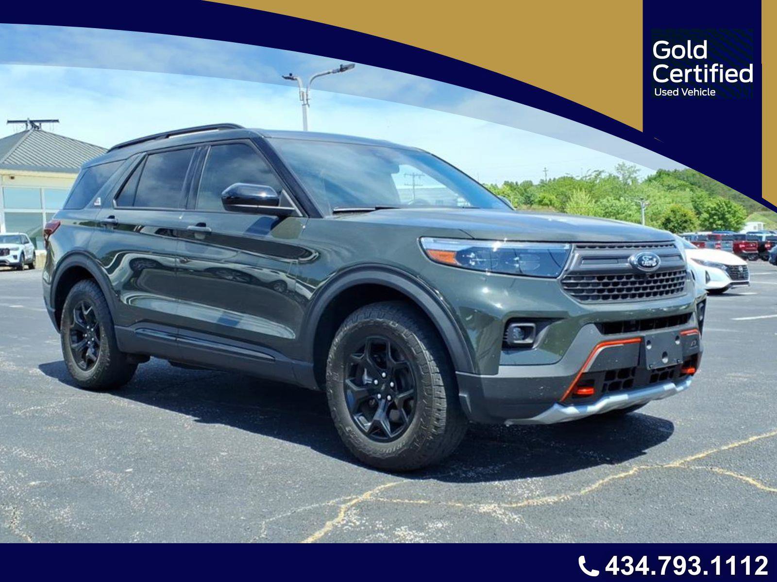 Certified 2024 Ford Explorer Timberline w/ Timberline Technology Package AWD/4WD image 1