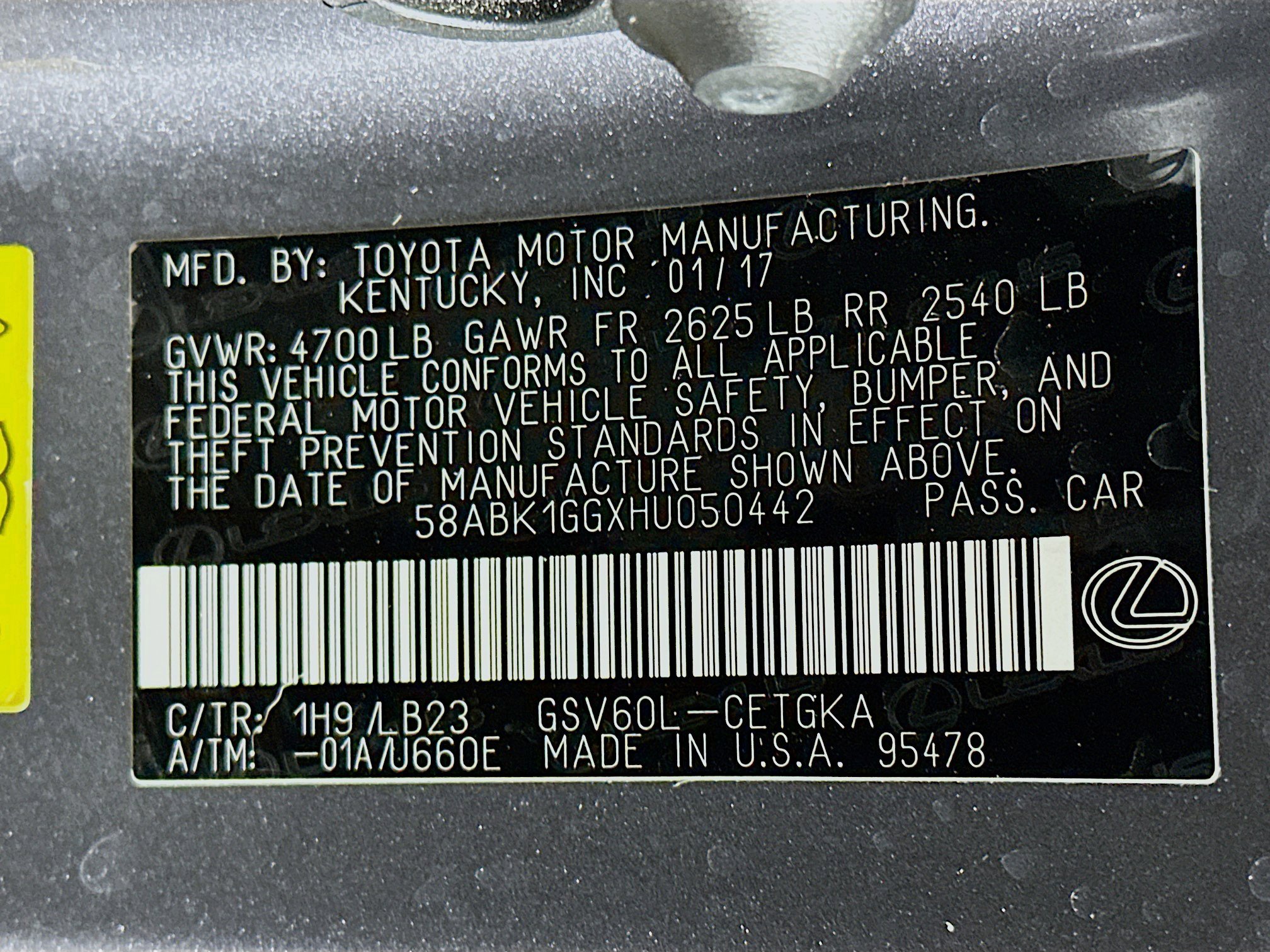 Used 2017 Lexus ES 350 w/ Luxury Package image 12