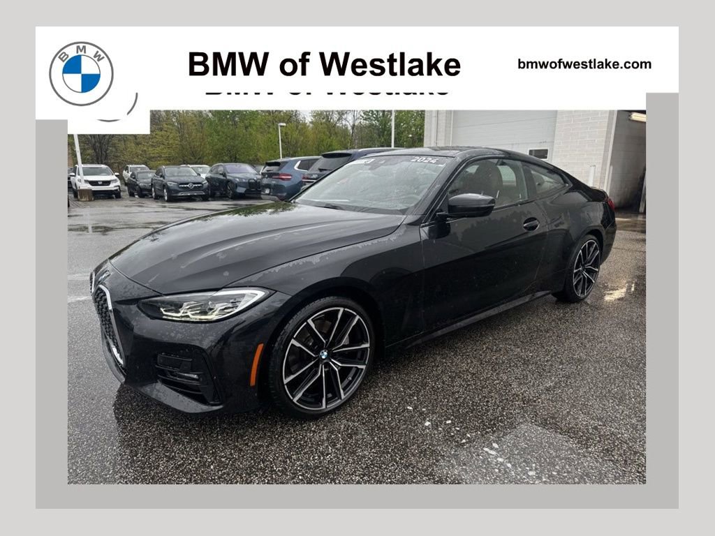 Certified 2024 BMW 430i xDrive Coupe w/ M Sport Package AWD/4WD image 1