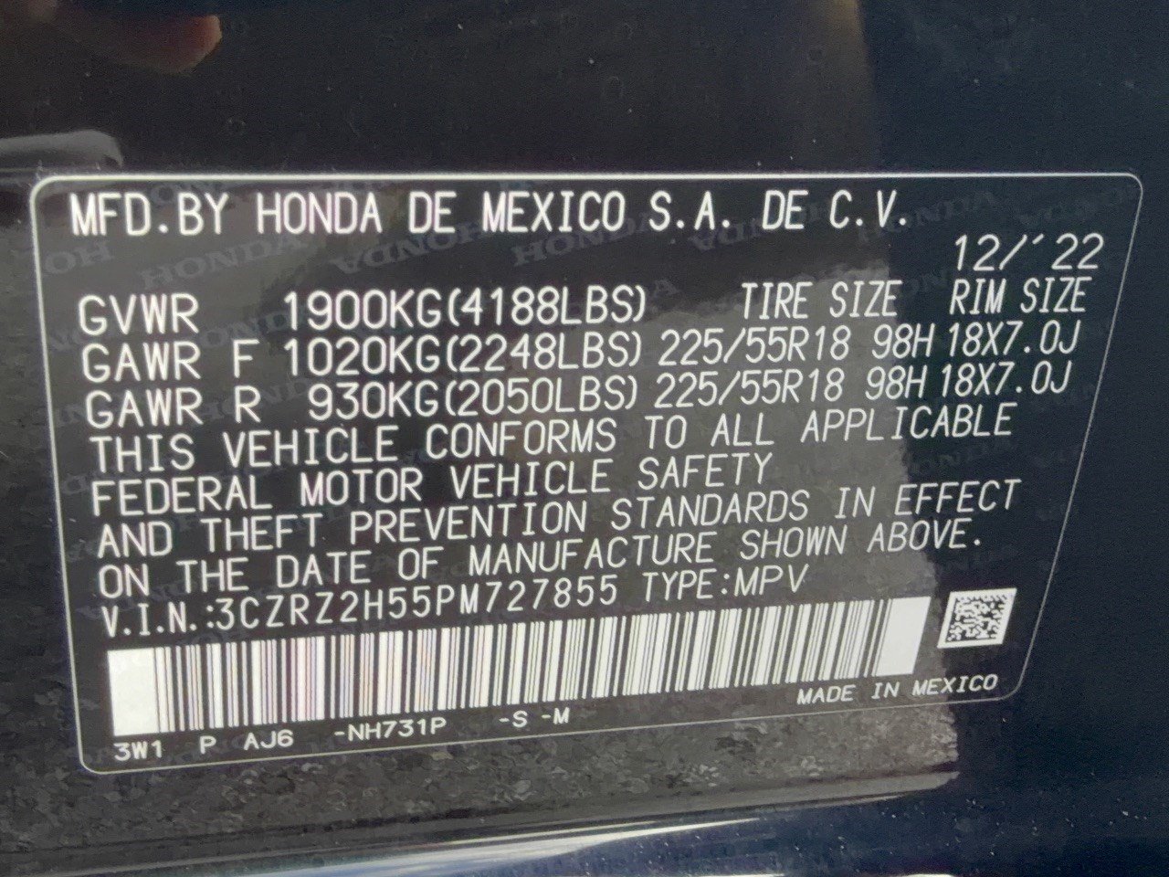 Used 2023 Honda HR-V Sport image 31