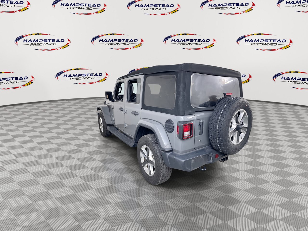 Used 2020 Jeep Wrangler Unlimited Sahara AWD/4WD image 7