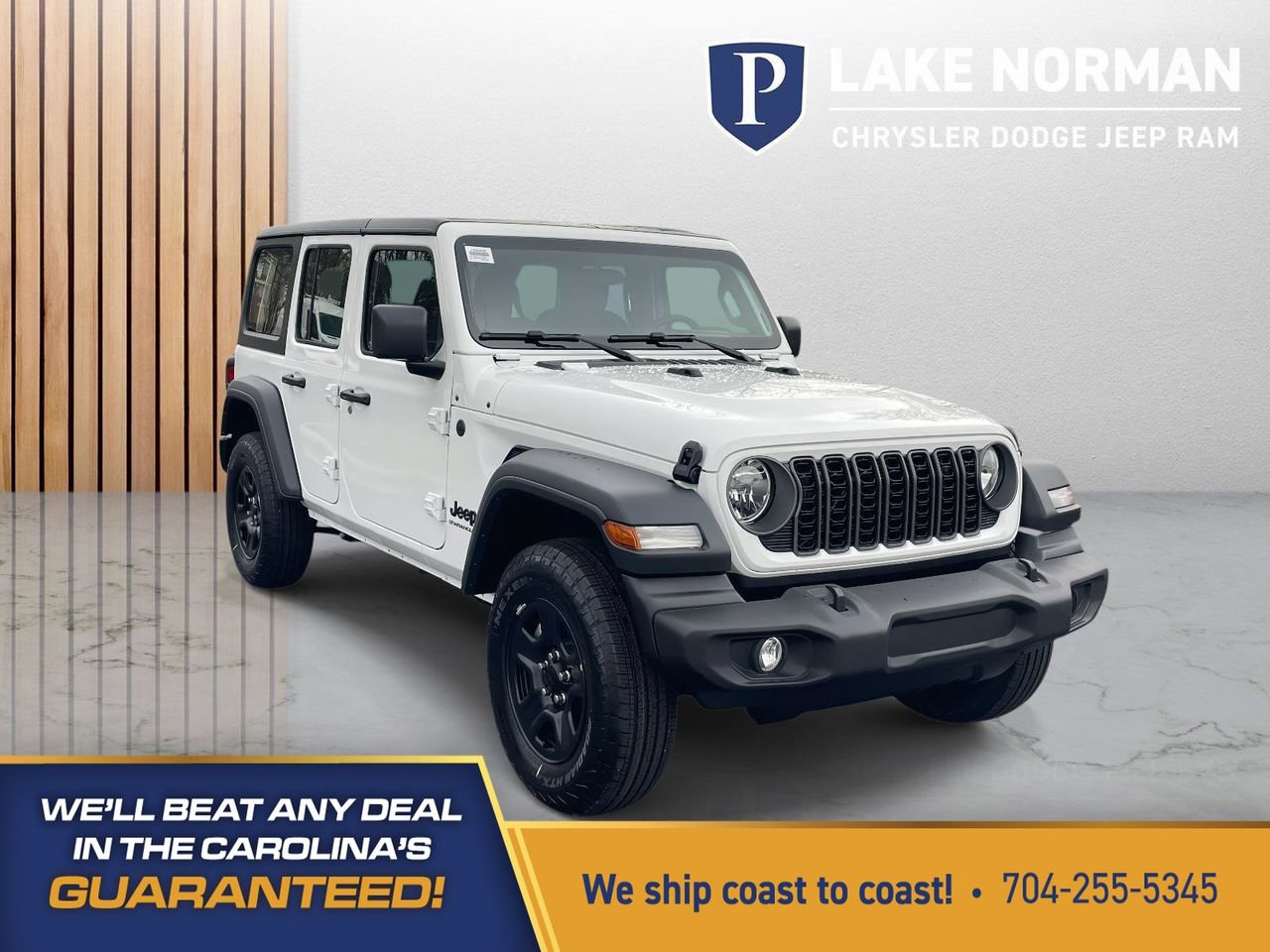 New 2026 Jeep Wrangler Unlimited Sport