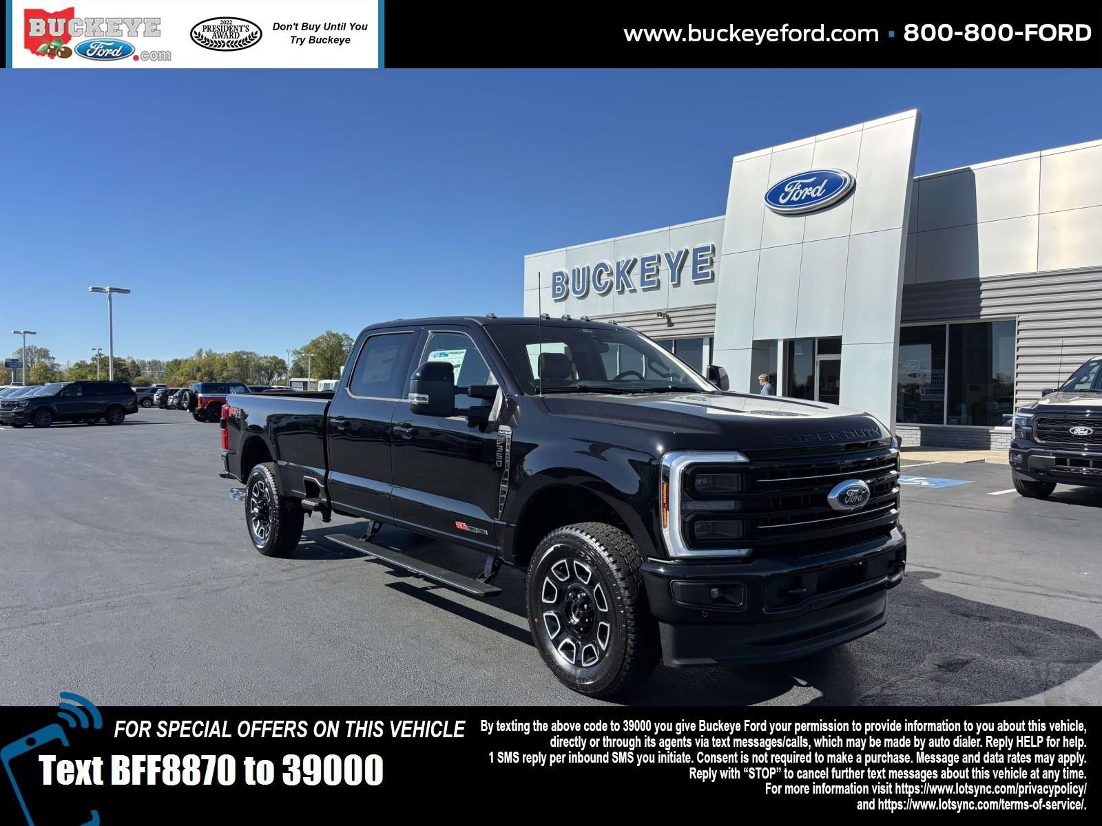New 2026 Ford F350 Platinum