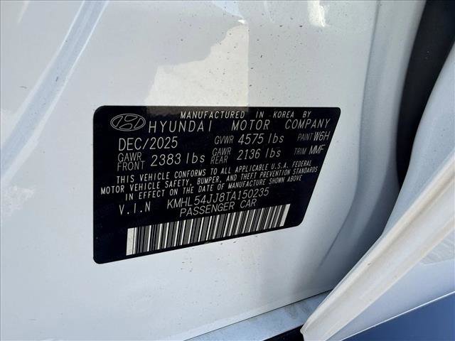 New 2026 Hyundai Sonata Limited image 17