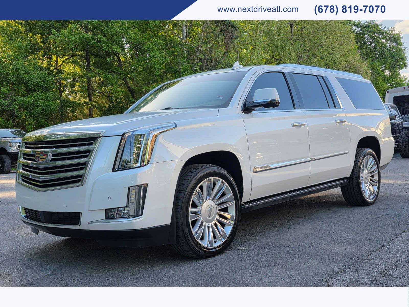 Used 2016 Cadillac Escalade ESV Platinum RWD image 1
