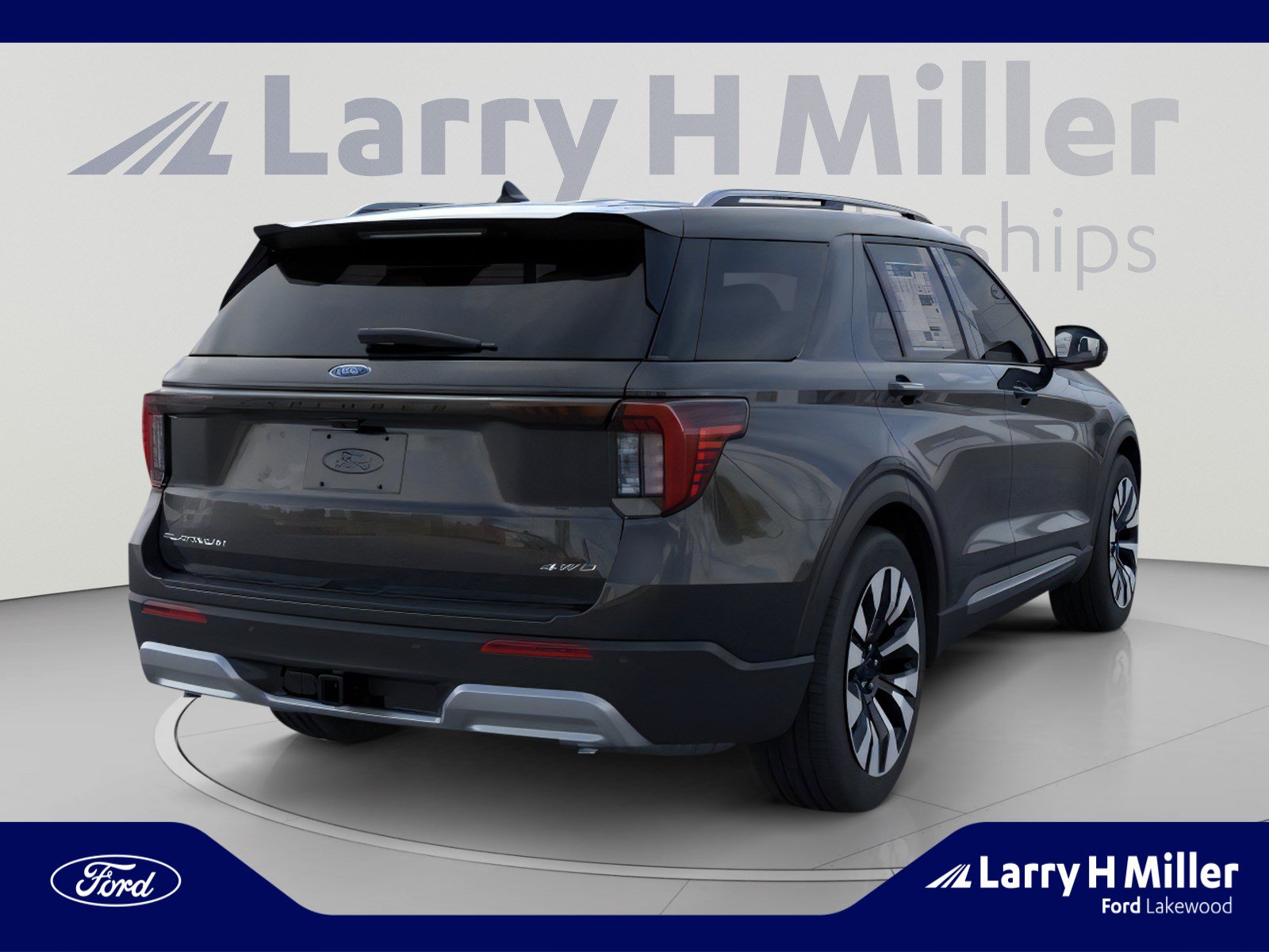New 2026 Ford Explorer Platinum w/ LUX Leather Package AWD/4WD image 8