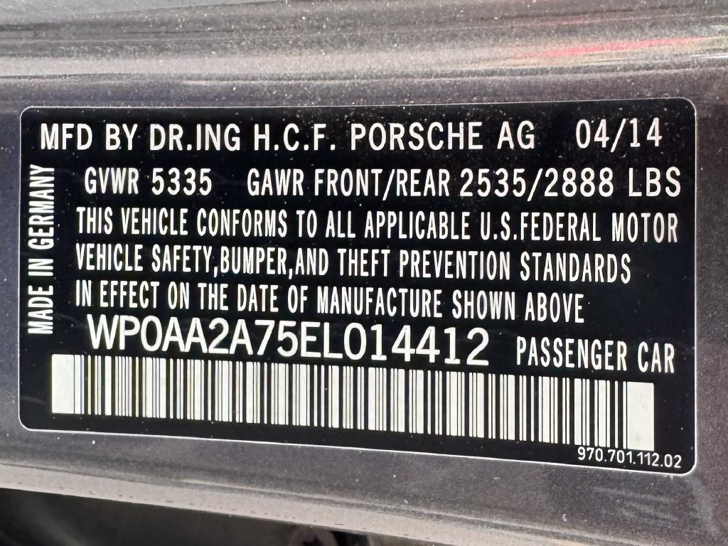 Used 2014 Porsche Panamera 4 AWD/4WD image 14