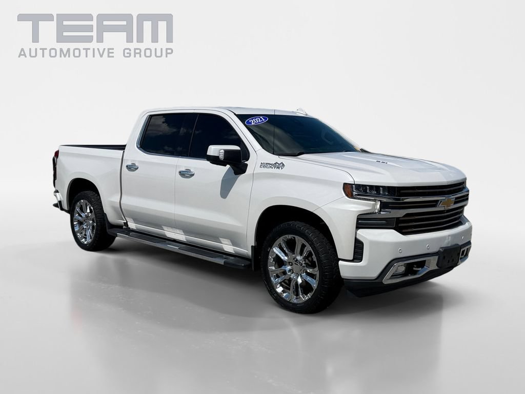 Used 2021 Chevrolet Silverado 1500 High Country w/ Technology Package AWD/4WD image 1