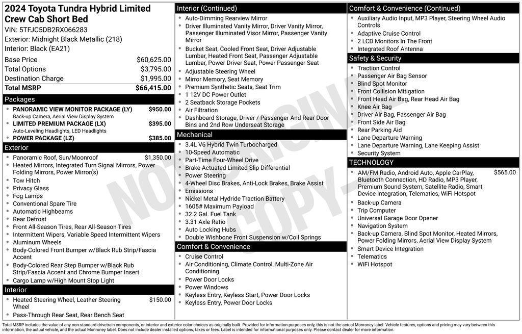 Used 2024 Toyota Tundra Limited image 27