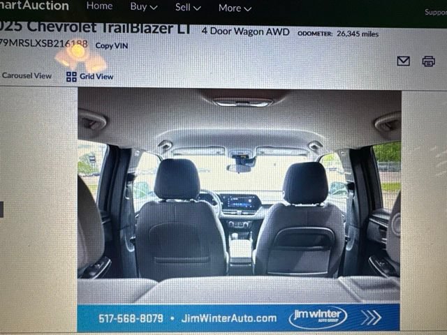 Used 2025 Chevrolet TrailBlazer LT AWD/4WD video 3