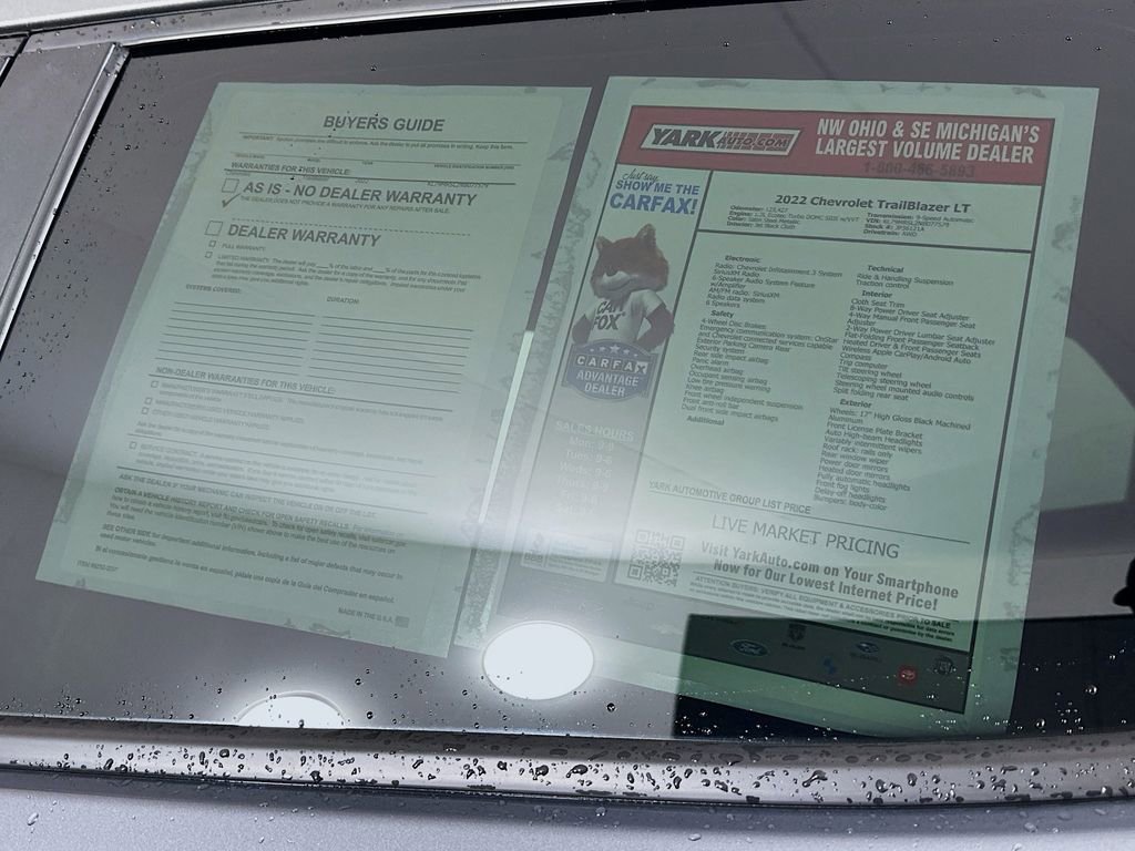 Used 2022 Chevrolet TrailBlazer LT AWD/4WD image 13