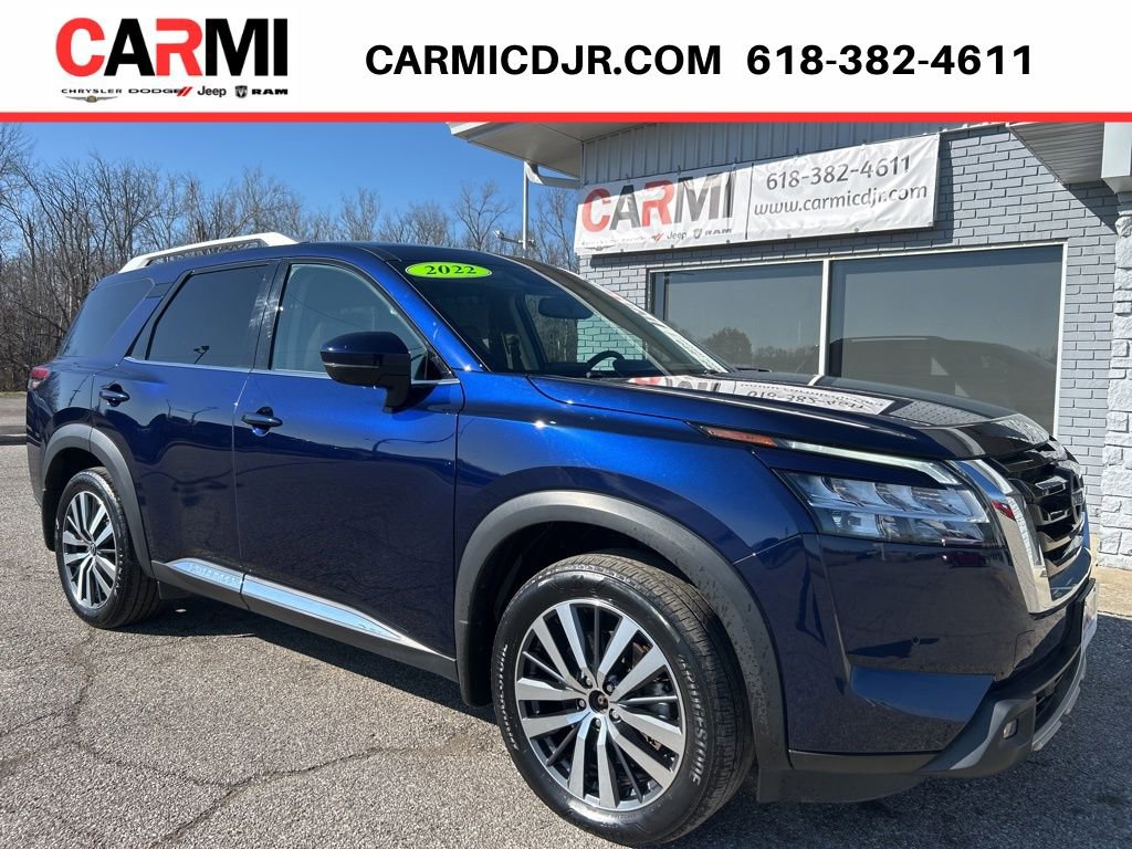 Used 2022 Nissan Pathfinder Platinum w/ Cargo Package AWD/4WD image 1