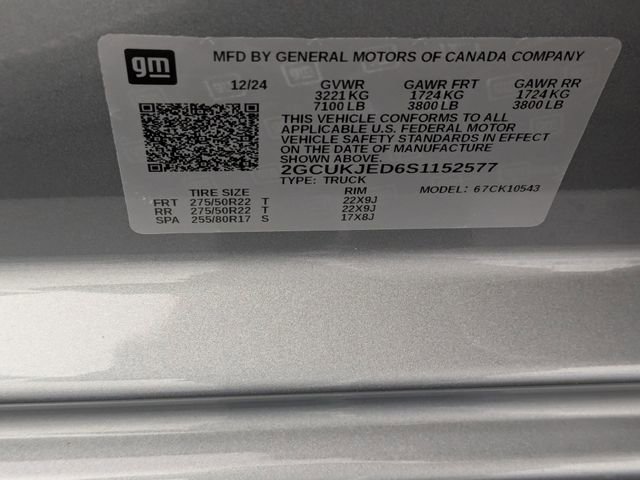 Certified 2025 Chevrolet Silverado 1500 High Country w/ High Country Premium Package image 38