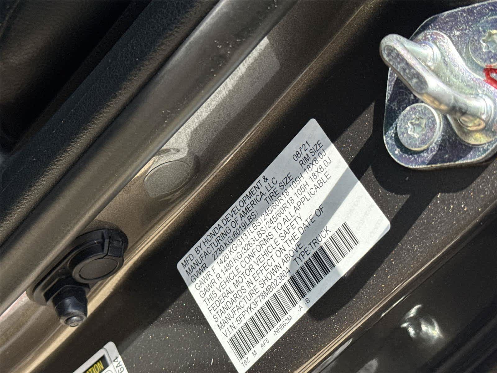 Used 2021 Honda Ridgeline RTL-E image 33