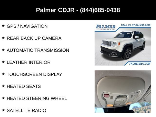 Used 2016 Jeep Renegade Limited FWD image 6