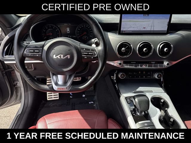 Used 2022 Kia Stinger GT2 w/ Red Interior Color Package RWD image 18