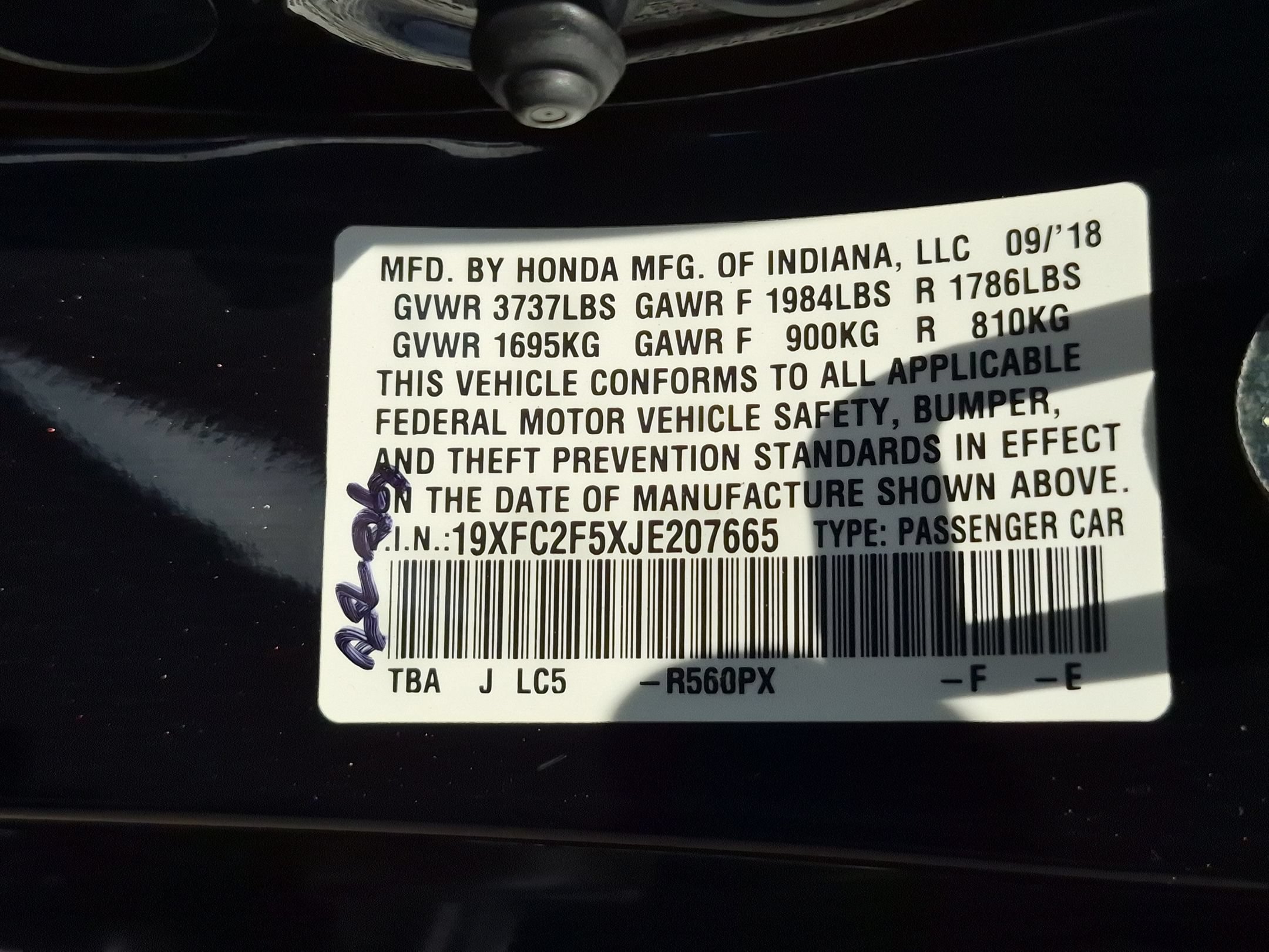 Used 2018 Honda Civic LX image 22