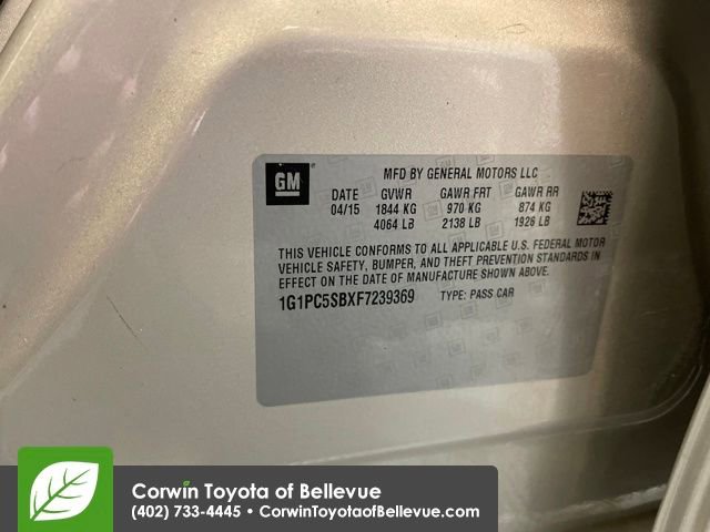 Used 2015 Chevrolet Cruze LT image 28