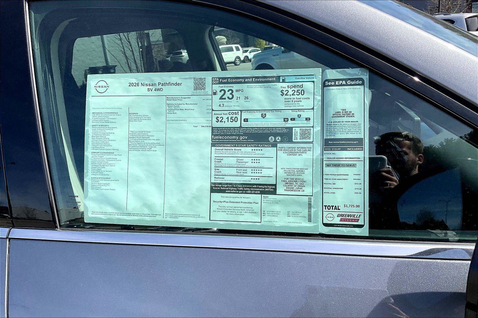 New 2026 Nissan Pathfinder SV image 14