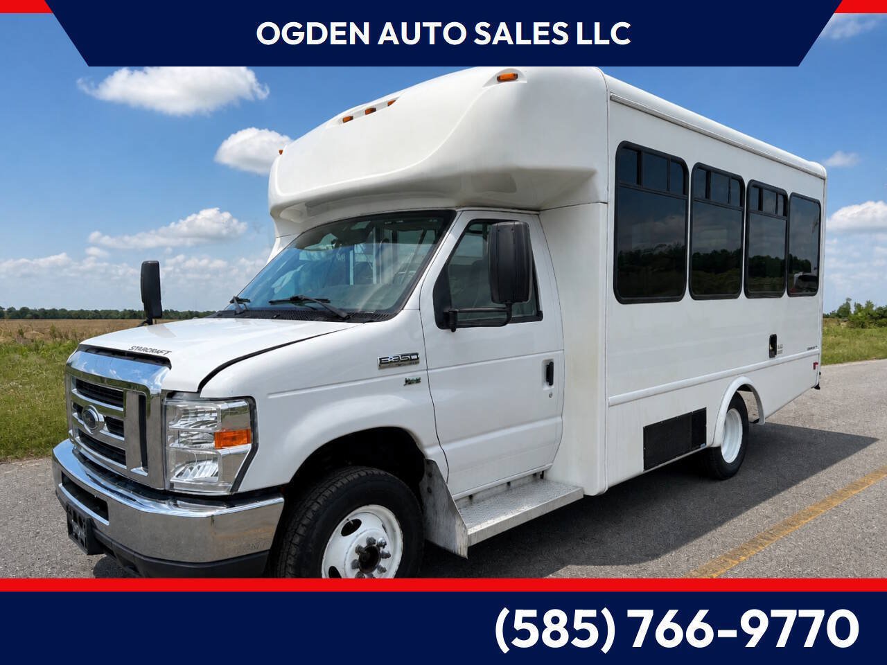 Used 2018 Ford E-350 and Econoline 350 Super Duty w/ Shuttle Bus Prep Package